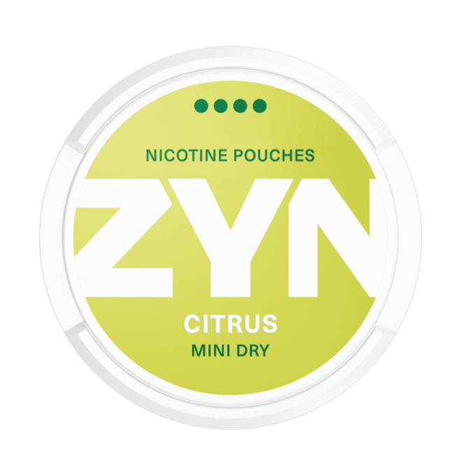 ZYN Citrus Mini Dry Strong